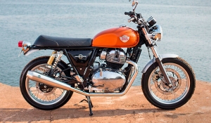 Prova Royal Enfield in sede Pompone