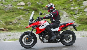 Prova Suzuki V Strom 1050 XT in sede Pompone