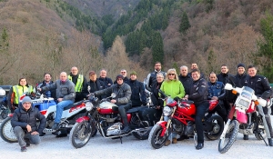 I primi del primo gennaio in moto